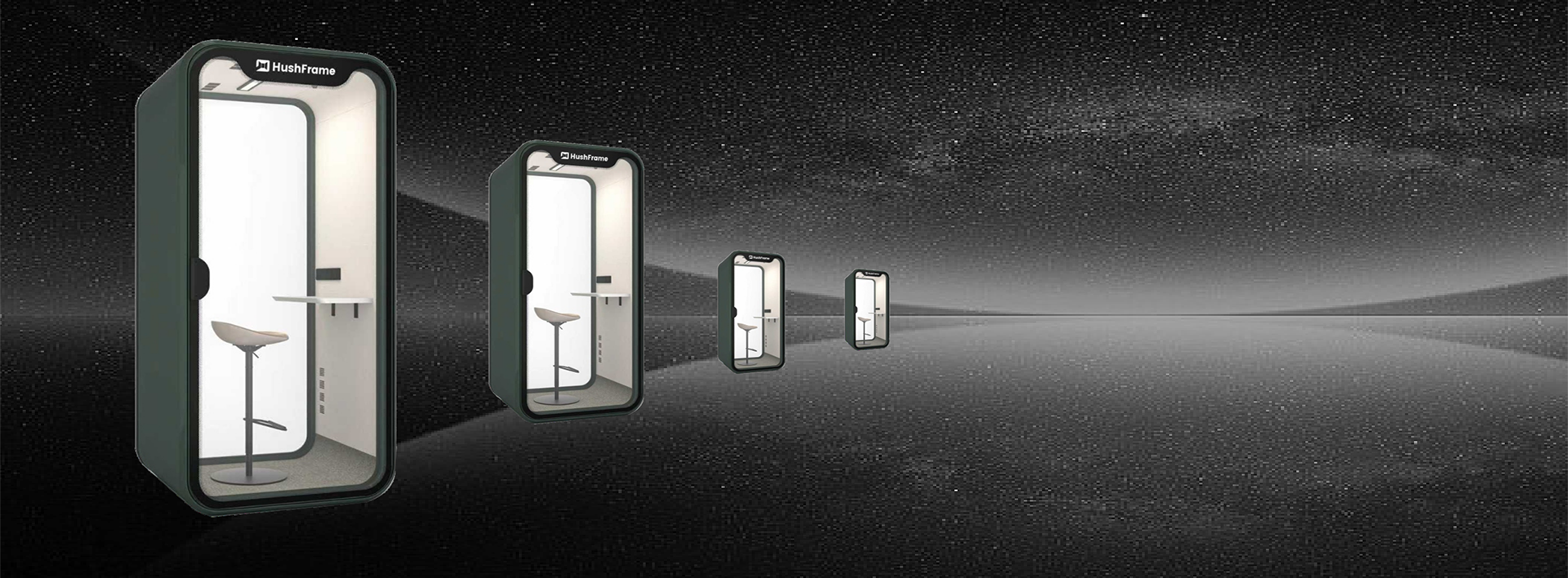 single-person phone booth