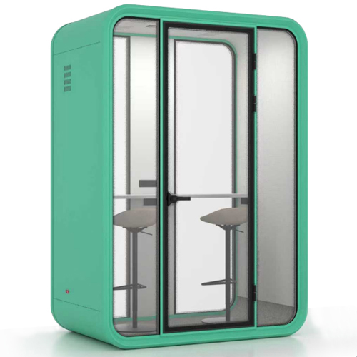 2-person quiet booth